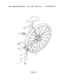 PARKING DEVICE FOR A BICYCLE diagram and image