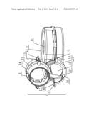 CONNECTING STRUCTURE BETWEEN VOLUTE OF BLOWER AND CONVERSION INTERFACE diagram and image