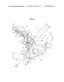 STRUCTURE FOR FRONT PROTION OF AUTOMOBILE BODY diagram and image