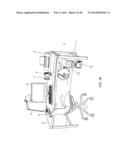 ELECTRICAL POWER SUPPLYING DEVICE HAVING A CENTRAL POWER-RECEPTACLE     ASSEMBLY SUPPLYING ELECTRICAL POWER TO POWER PLUGS, ADAPTORS AND MODULES     WHILE CONCEALED FROM VIEW AND MANAGING EXCESS POWER CORD DURING POWER     SUPPLYING OPERATIONS diagram and image