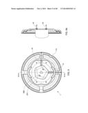 ELECTRICAL POWER SUPPLYING DEVICE HAVING A CENTRAL POWER-RECEPTACLE     ASSEMBLY SUPPLYING ELECTRICAL POWER TO POWER PLUGS, ADAPTORS AND MODULES     WHILE CONCEALED FROM VIEW AND MANAGING EXCESS POWER CORD DURING POWER     SUPPLYING OPERATIONS diagram and image