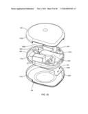 ELECTRICAL POWER SUPPLYING DEVICE HAVING A CENTRAL POWER-RECEPTACLE     ASSEMBLY SUPPLYING ELECTRICAL POWER TO POWER PLUGS, ADAPTORS AND MODULES     WHILE CONCEALED FROM VIEW AND MANAGING EXCESS POWER CORD DURING POWER     SUPPLYING OPERATIONS diagram and image