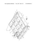 APPARATUS FOR SECURING DRAWER CONTENTS diagram and image