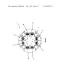 ADJUSTABLE FOOD COVERING SUPPORT DEVICE diagram and image