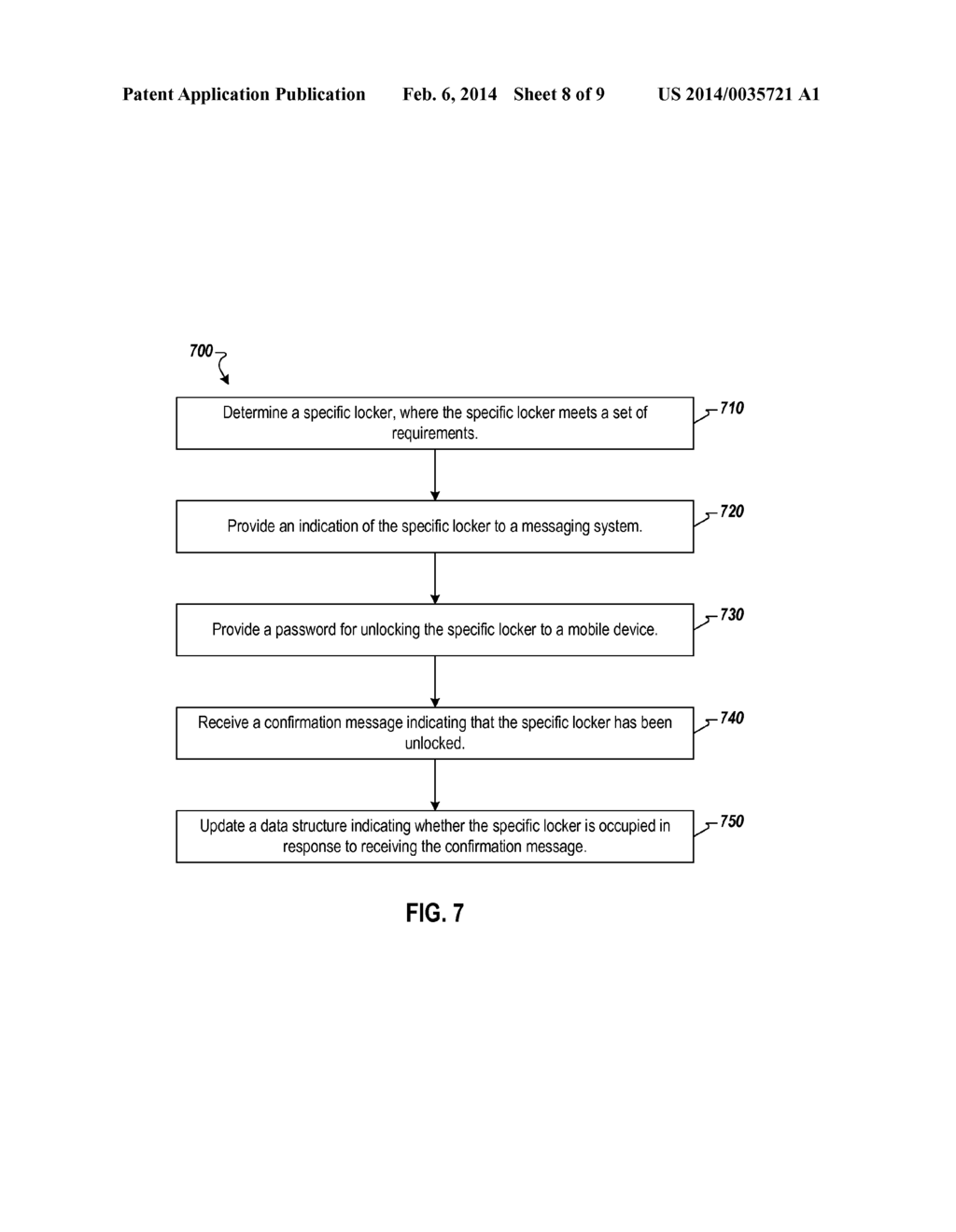 Accessing a Secure Locker Via A Mobile Device - diagram, schematic, and image 09