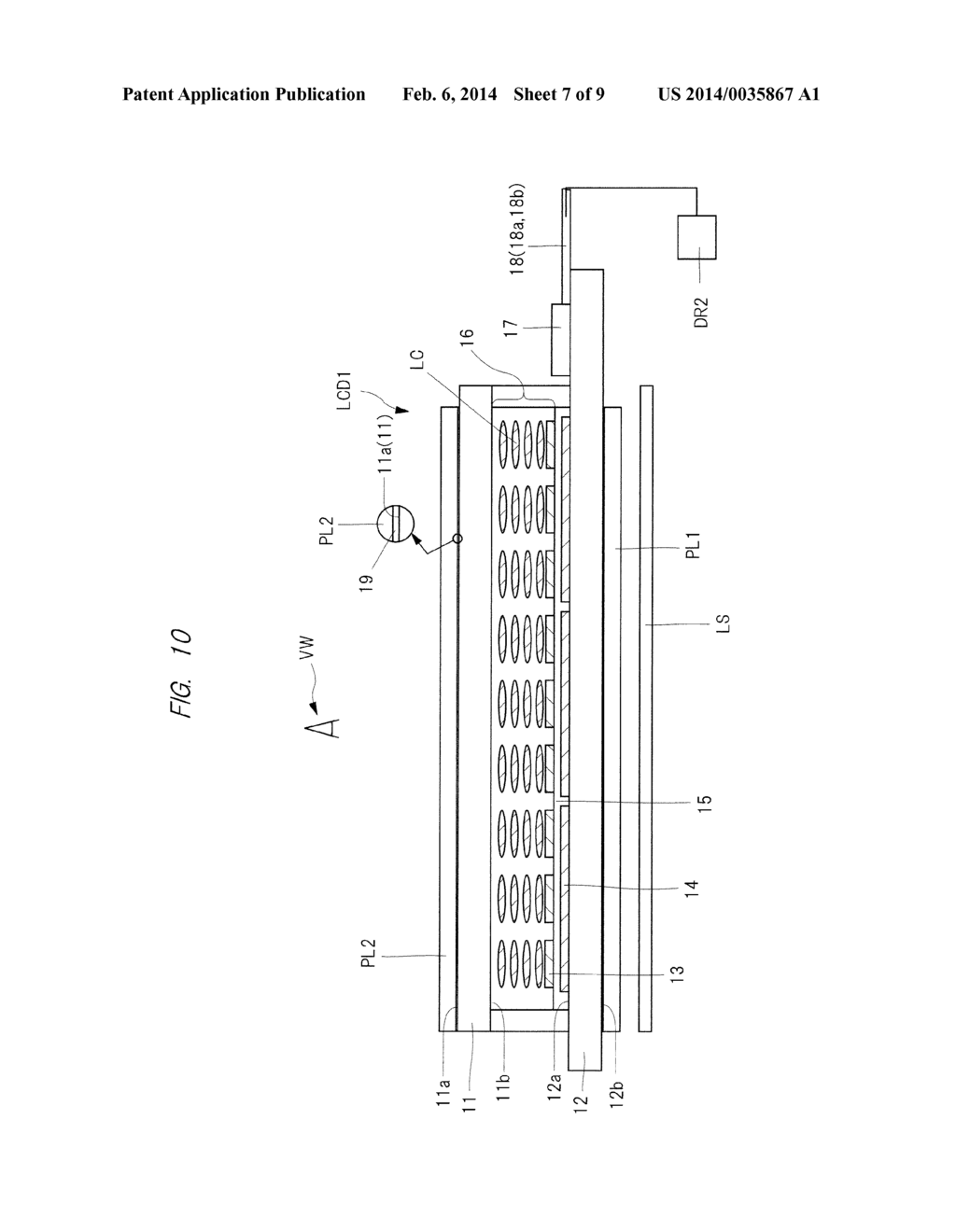 INPUT DEVICE AND DISPLAY DEVICE WITH INPUT DEVICE - diagram, schematic, and image 08