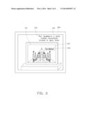 USING A DISPLAY DEVICE WITH A TRANSPARENT DISPLAY TO CAPTURE INFORMATION     CONCERNING OBJECTIVES IN A SCREEN OF ANOTHER DISPLAY DEVICE diagram and image