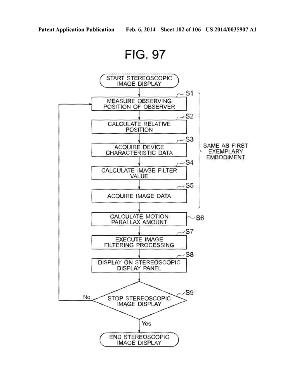 STEREOSCOPIC IMAGE DISPLAY DEVICE, IMAGE PROCESSING DEVICE, AND     STEREOSCOPIC IMAGE PROCESSING METHOD - diagram, schematic, and image 103