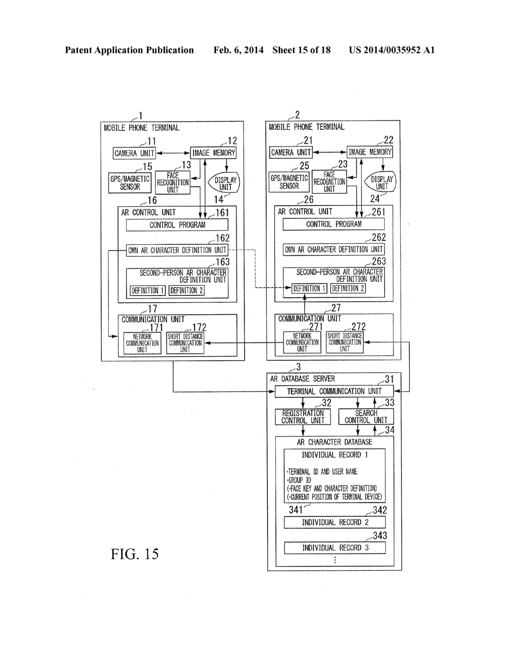 INDIVIDUAL IDENTIFICATION CHARACTER DISPLAY SYSTEM, TERMINAL DEVICE,     INDIVIDUAL IDENTIFICATION CHARACTER DISPLAY METHOD, AND COMPUTER PROGRAM - diagram, schematic, and image 16