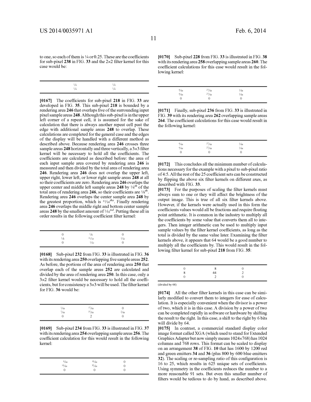 Methods and Systems for Sub-Pixel Rendering with Adaptive Filtering - diagram, schematic, and image 77