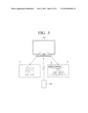 DISPLAY APPARATUS WHICH DISPLAYS A PLURALITY OF CONTENT VIEWS, GLASSES     APPARATUS WHICH SYNCHRONIZES WITH ONE OF THE CONTENT VIEWS, AND METHODS     THEREOF diagram and image