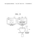 DISPLAY APPARATUS WHICH DISPLAYS A PLURALITY OF CONTENT VIEWS, GLASSES     APPARATUS WHICH SYNCHRONIZES WITH ONE OF THE CONTENT VIEWS, AND METHODS     THEREOF diagram and image