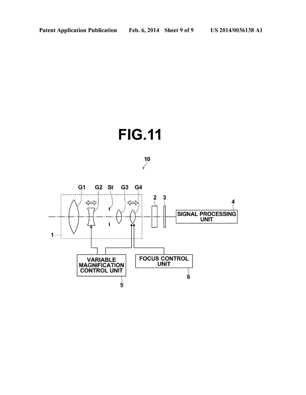 ZOOM LENS AND IMAGING APPARATUS - diagram, schematic, and image 10