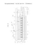 DISPLAY DEVICE WITH INPUT DEVICE, METHOD OF MANUFACTURING THE SAME, AND     ELECTRONIC APPARATUS diagram and image