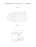 DISPLAY DEVICE WITH INPUT DEVICE, METHOD OF MANUFACTURING THE SAME, AND     ELECTRONIC APPARATUS diagram and image