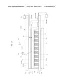 DISPLAY DEVICE WITH INPUT DEVICE, METHOD OF MANUFACTURING THE SAME, AND     ELECTRONIC APPARATUS diagram and image