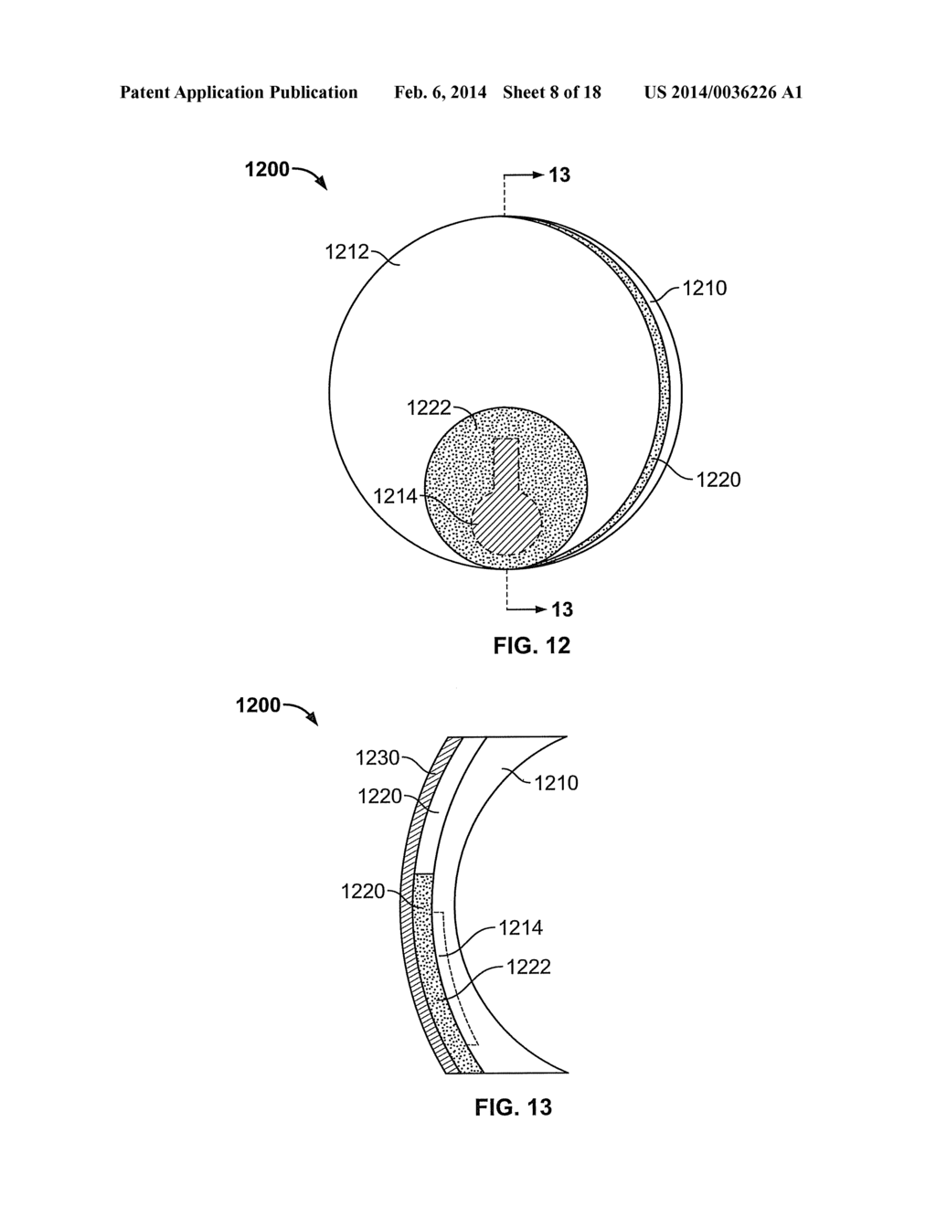 Electro-Active Opthalmic Lens Having an Optical Power Blending Region - diagram, schematic, and image 09