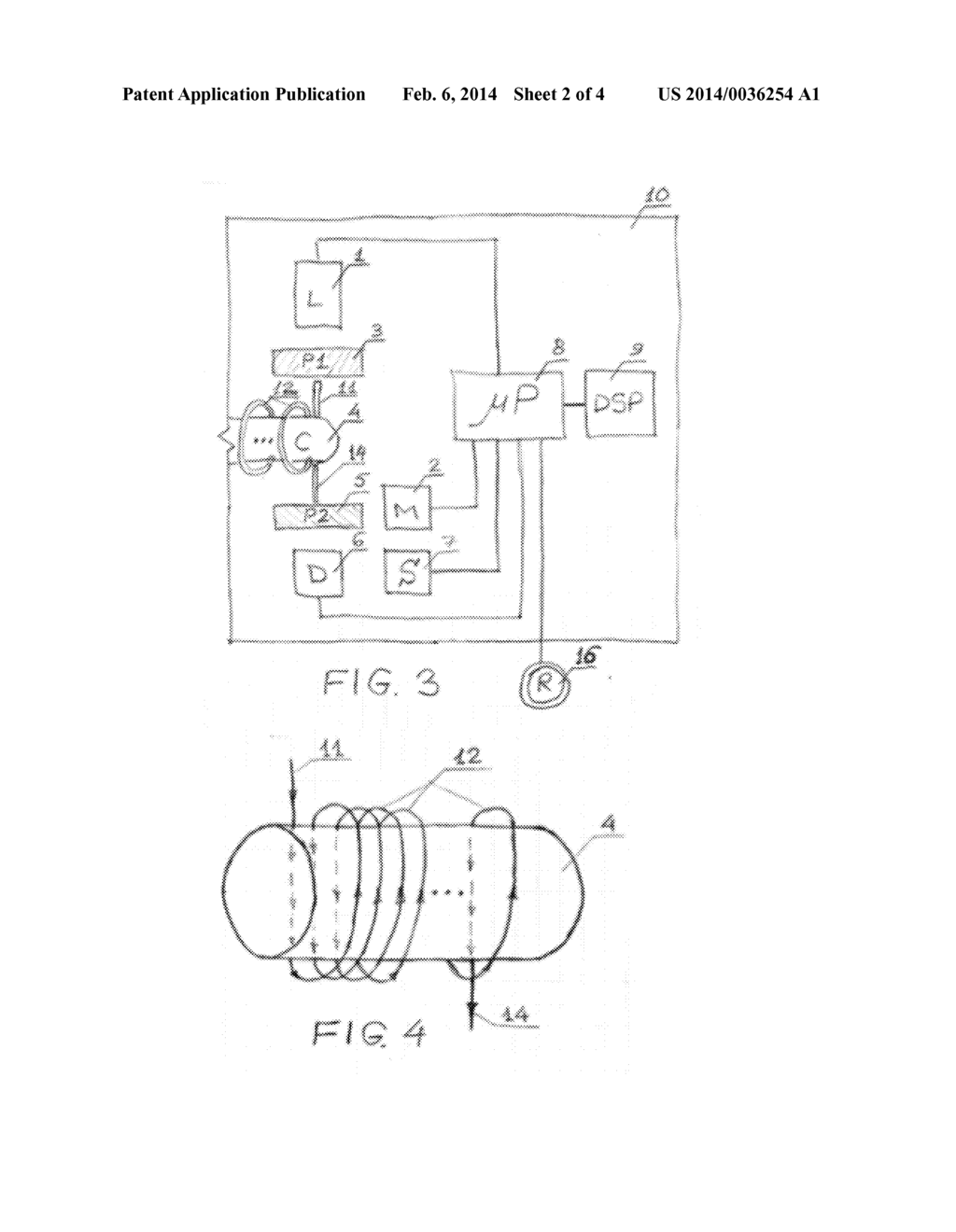 Optical polarization shift measuring system - diagram, schematic, and image 03