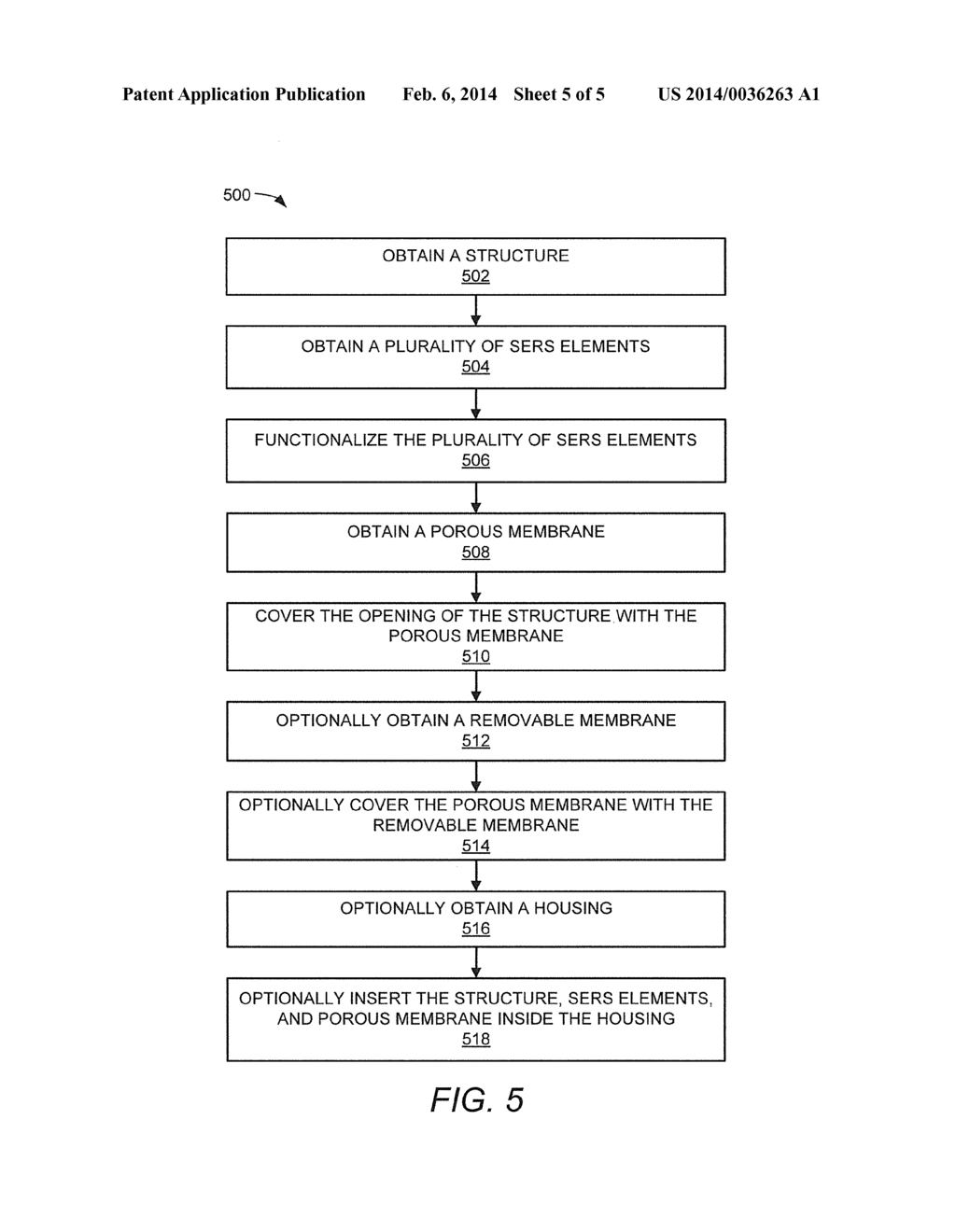 APPARATUS FOR PERFORMING SPECTROSCOPY HAVING A POROUS MEMBRANE - diagram, schematic, and image 06