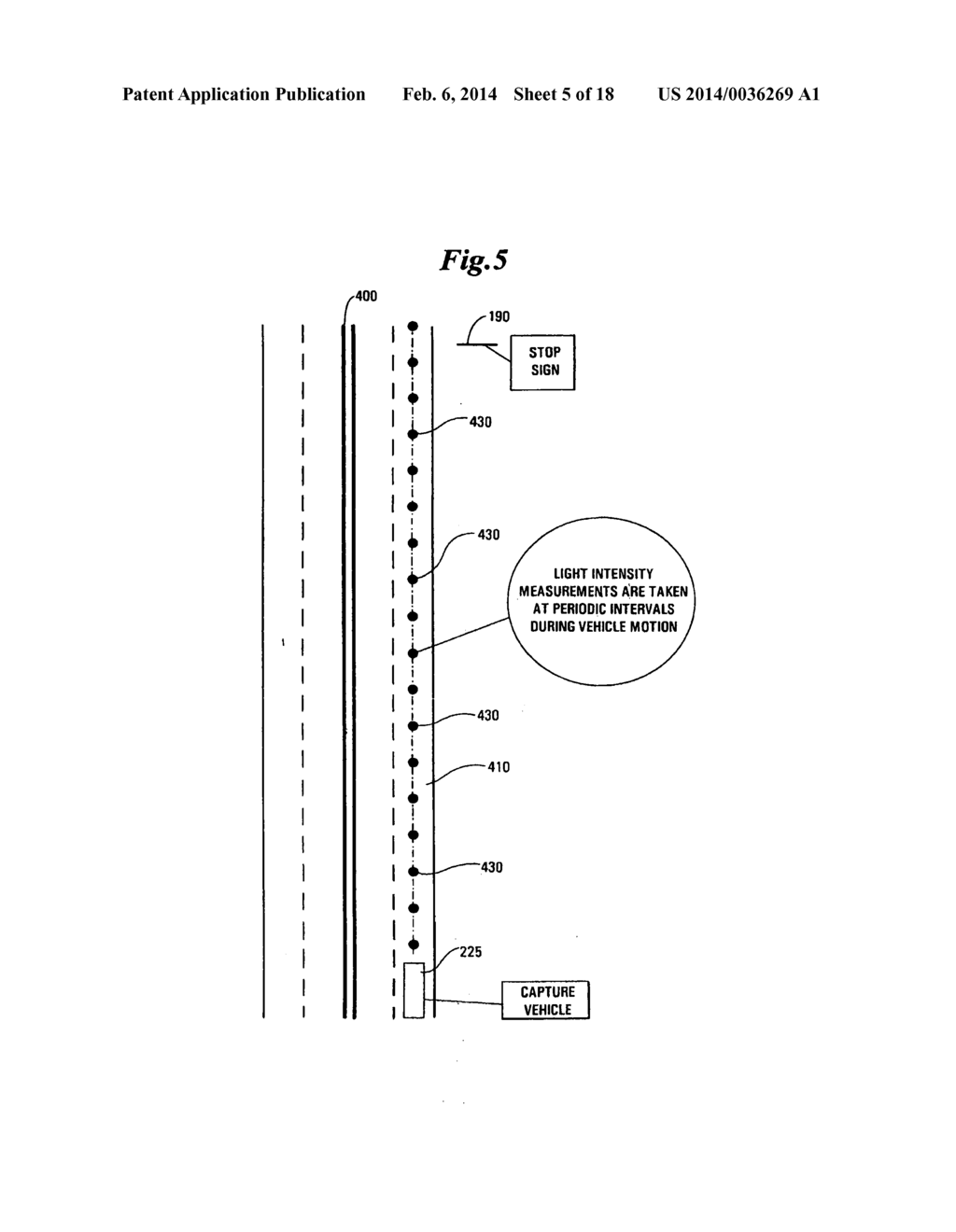 System and Assessment of Reflective Objects Along a Roadway - diagram, schematic, and image 06