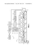 SYSTEM FOR DETERMINING EFFICIENT COMBINATIONS OF TONER COLORS TO FORM     PRINTS WITH ENHANCED GAMUT diagram and image