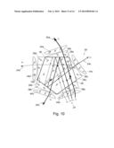 REGULAR PENTAGON-ARRANGED OPTICAL BEAM SPLITTING AND COMBINING ASSEMBLY diagram and image