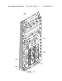 ELECTRONIC DEVICE ENCLOSURE WITH MEDIA-SYNCHRONIZED LIGHTING diagram and image