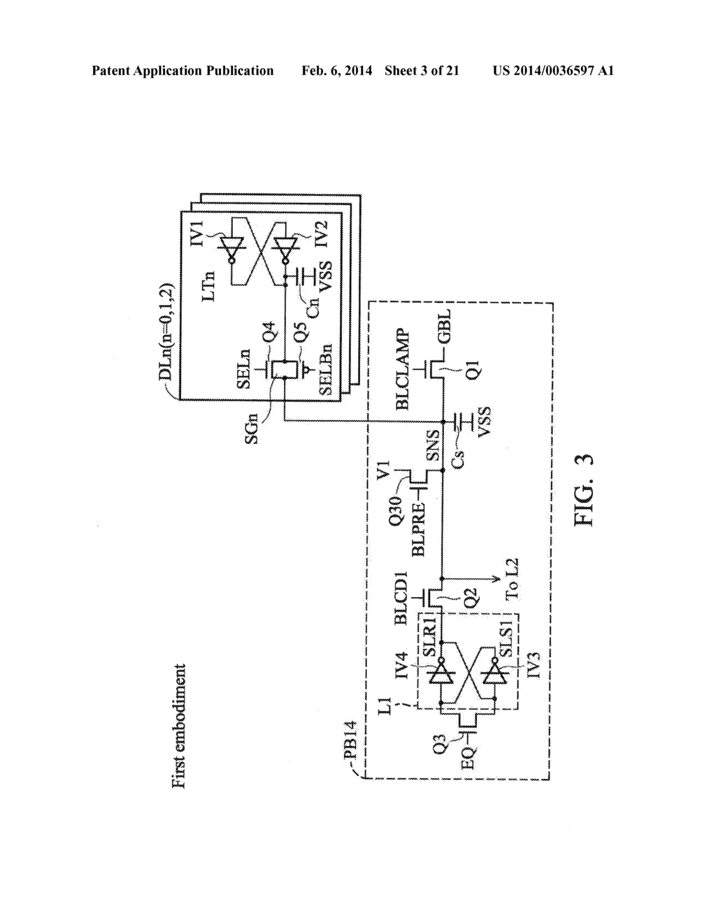 NON-VOLATILE SEMICONDUCTOR MEMORY DEVICE AND READING-OUT METHOD THEREFORE - diagram, schematic, and image 04