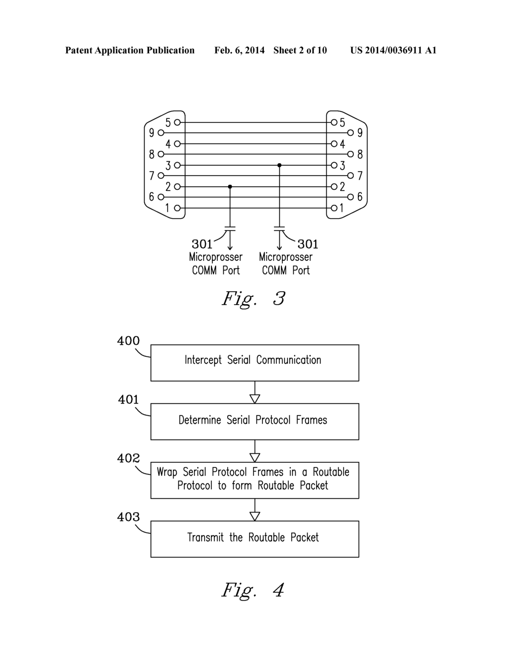 Serial Communication Tapping and Transmission to Routable Networks - diagram, schematic, and image 03