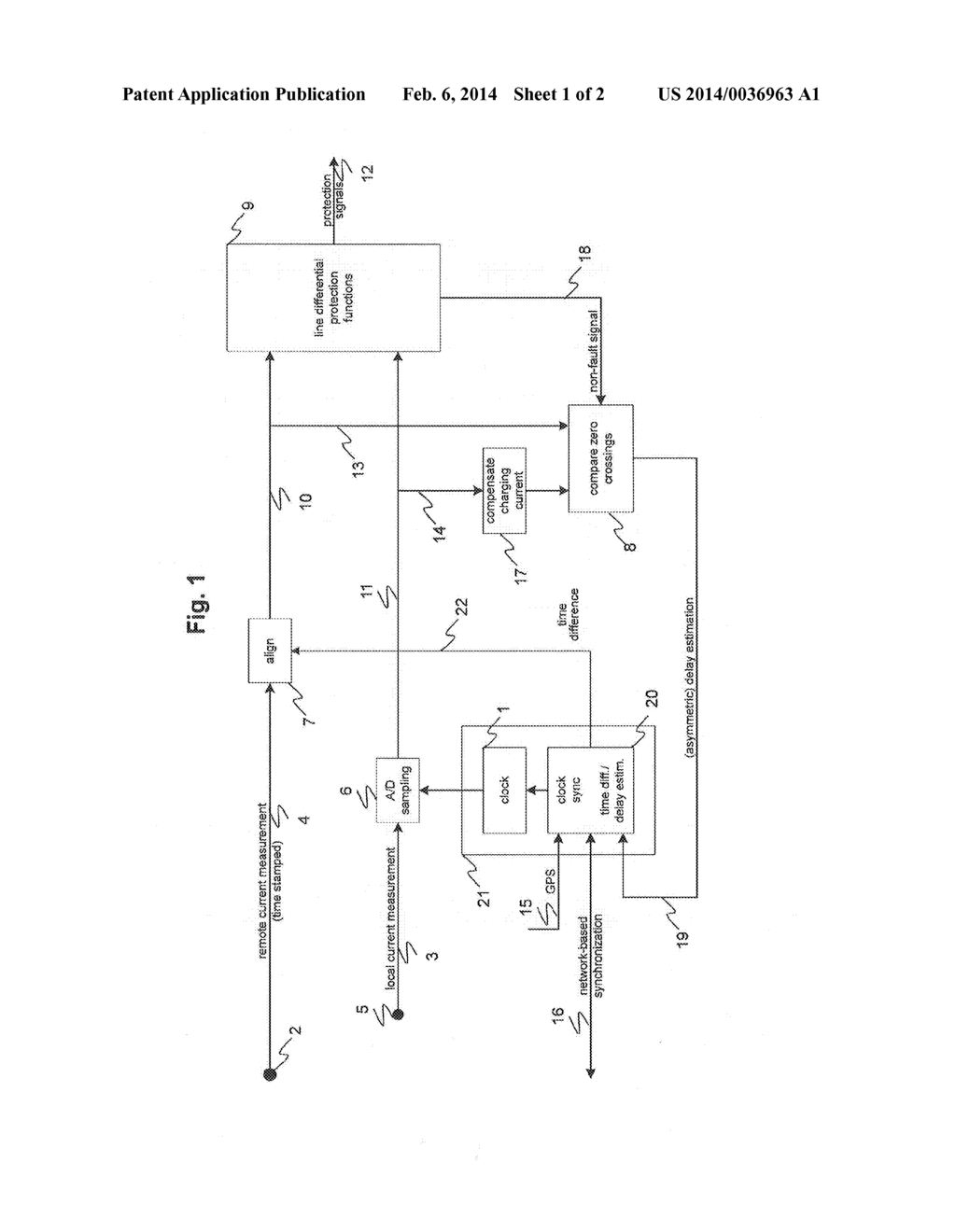 CLOCK SYNCHRONIZATION FOR LINE DIFFERENTIAL PROTECTION - diagram, schematic, and image 02