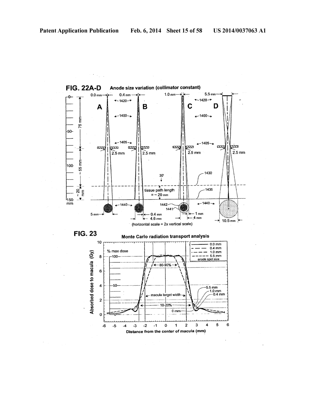 METHODS AND DEVICES FOR ORTHOVOLTAGE OCULAR RADIOTHERAPY AND TREATMENT     PLANNING - diagram, schematic, and image 16