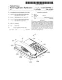 TELEPHONE WITH HANDSFREE FUNCTION diagram and image