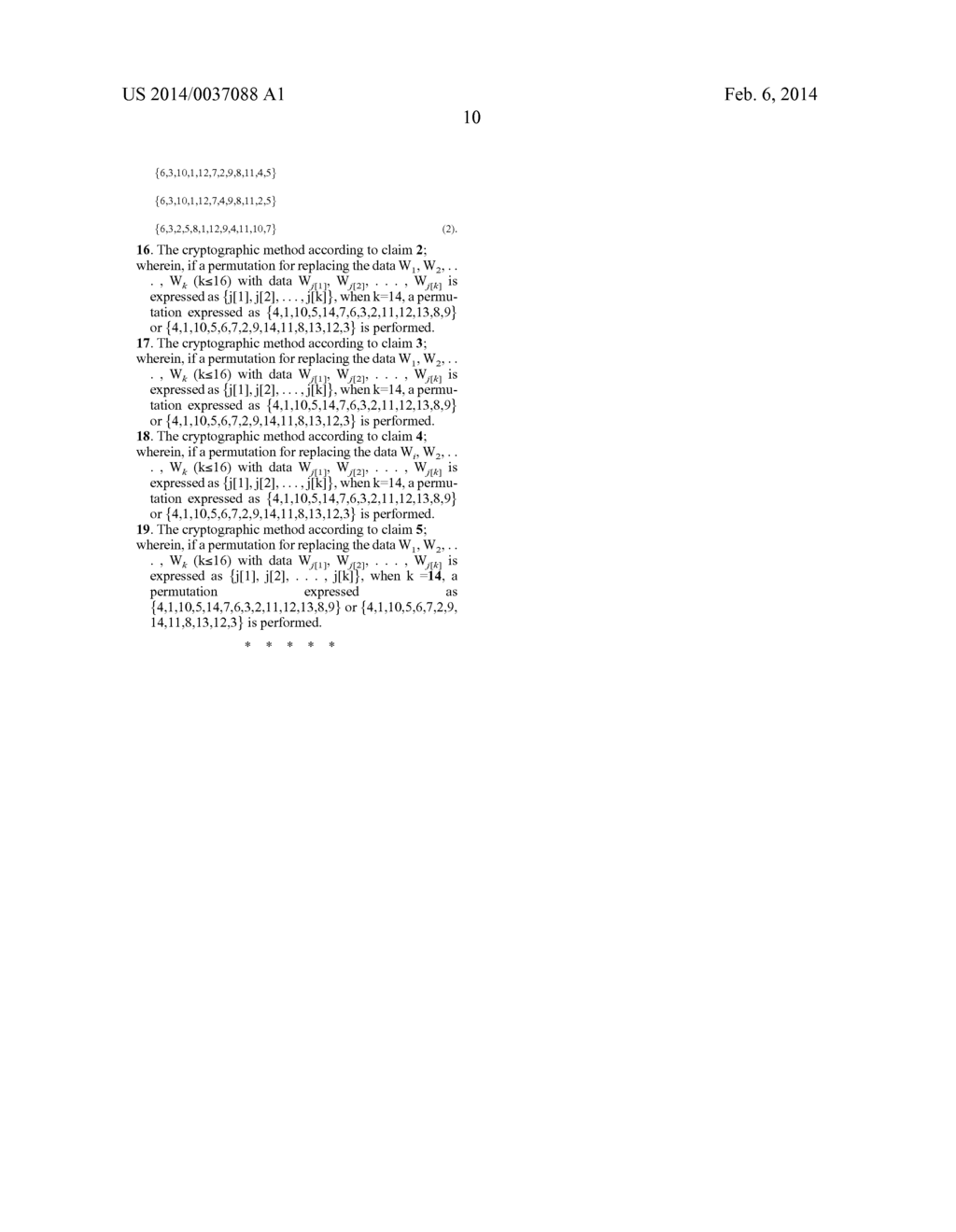 CRYPTOGRAPHIC METHOD, CRYPTOGRAPHIC DEVICE, AND CRYPTOGRAPHIC PROGRAM - diagram, schematic, and image 23