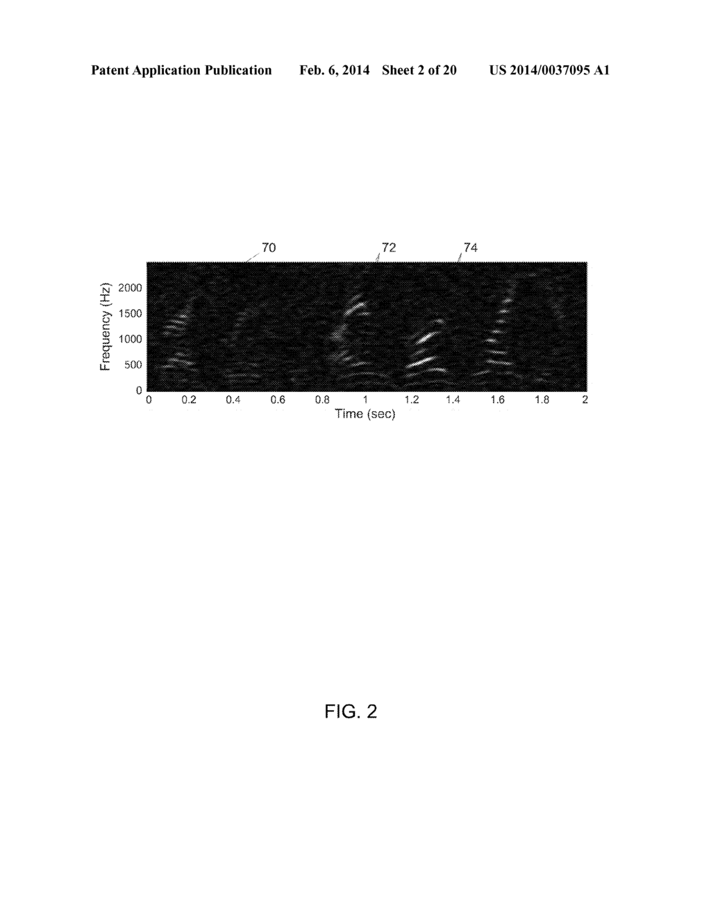 SYSTEM AND METHOD OF PROCESSING A SOUND SIGNAL INCLUDING TRANSFORMING THE     SOUND SIGNAL INTO A FREQUENCY-CHIRP DOMAIN - diagram, schematic, and image 03