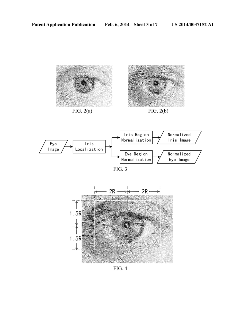 IDENTITY RECOGNITION BASED ON MULTIPLE FEATURE FUSION FOR AN EYE IMAGE - diagram, schematic, and image 04