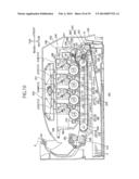 Image Forming Device Capable of Reliably Collecting Matter Deposited on     Endless Belt in Storage Member and Facilitating Maintenance of Storage     Member diagram and image