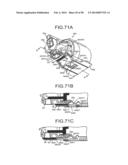 APPARATUS AND METHOD FOR  PREVENTING AN INFORMATION STORAGE DEVICE FROM     FALLING FROM A REMOVABLE DEVICE diagram and image