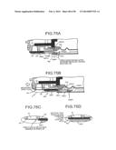 APPARATUS AND METHOD FOR  PREVENTING AN INFORMATION STORAGE DEVICE FROM     FALLING FROM A REMOVABLE DEVICE diagram and image