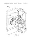 Air ducting shroud for cooling an air compressor pump and motor diagram and image