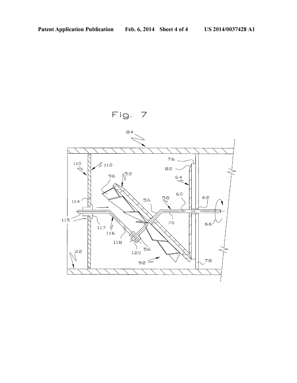 Fluid stream driven wobble plate motor - diagram, schematic, and image 05