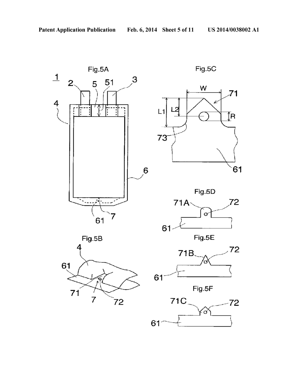 FILM-COVERED BATTERY AND ASSEMBLED BATTERY - diagram, schematic, and image 06