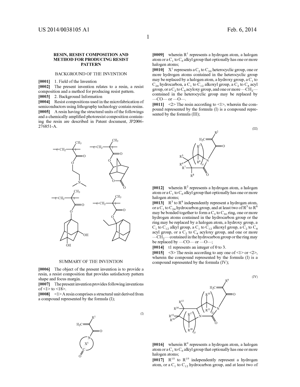 RESIN, RESIST COMPOSITION AND METHOD FOR PRODUCING RESIST PATTERN - diagram, schematic, and image 02