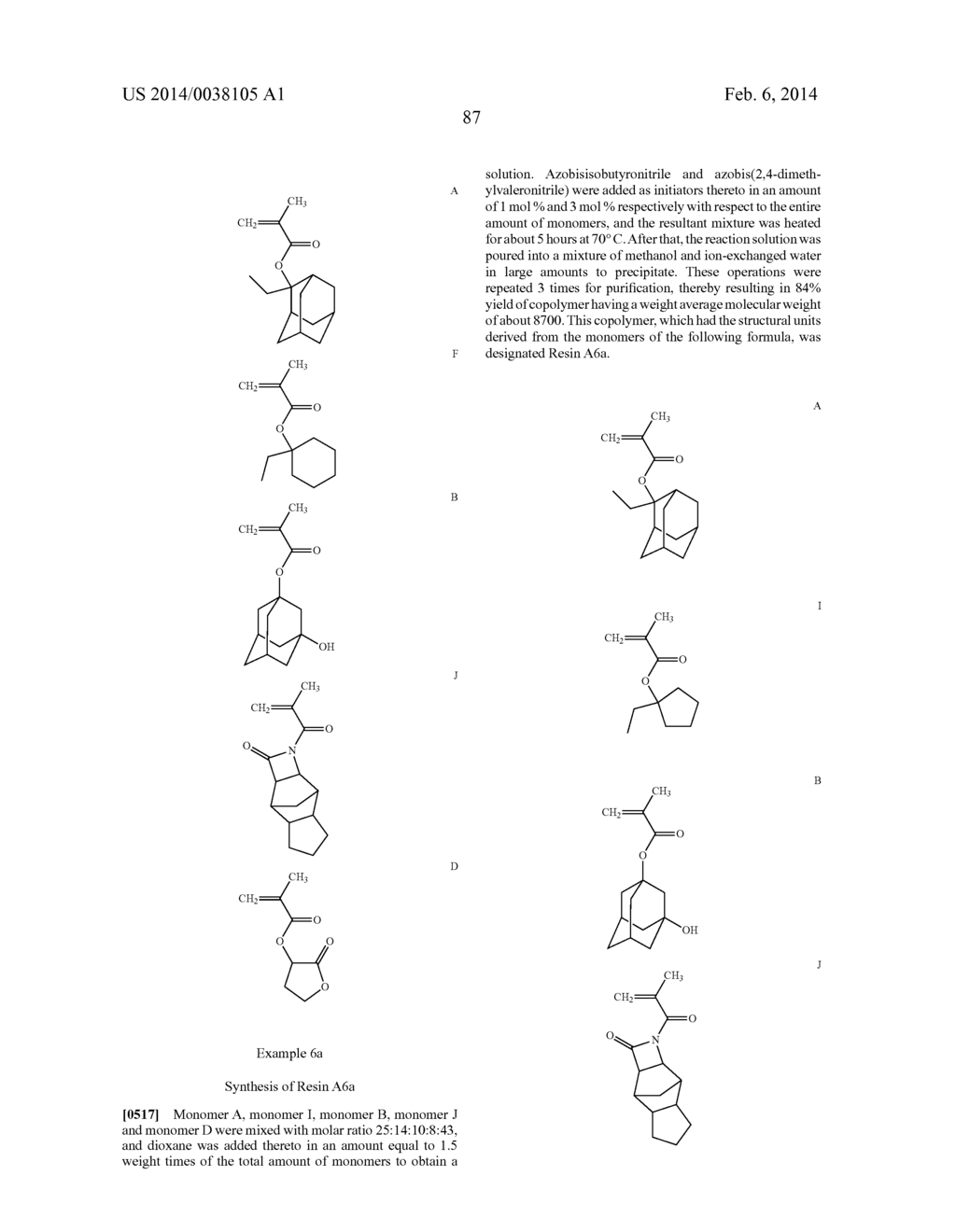 RESIN, RESIST COMPOSITION AND METHOD FOR PRODUCING RESIST PATTERN - diagram, schematic, and image 88