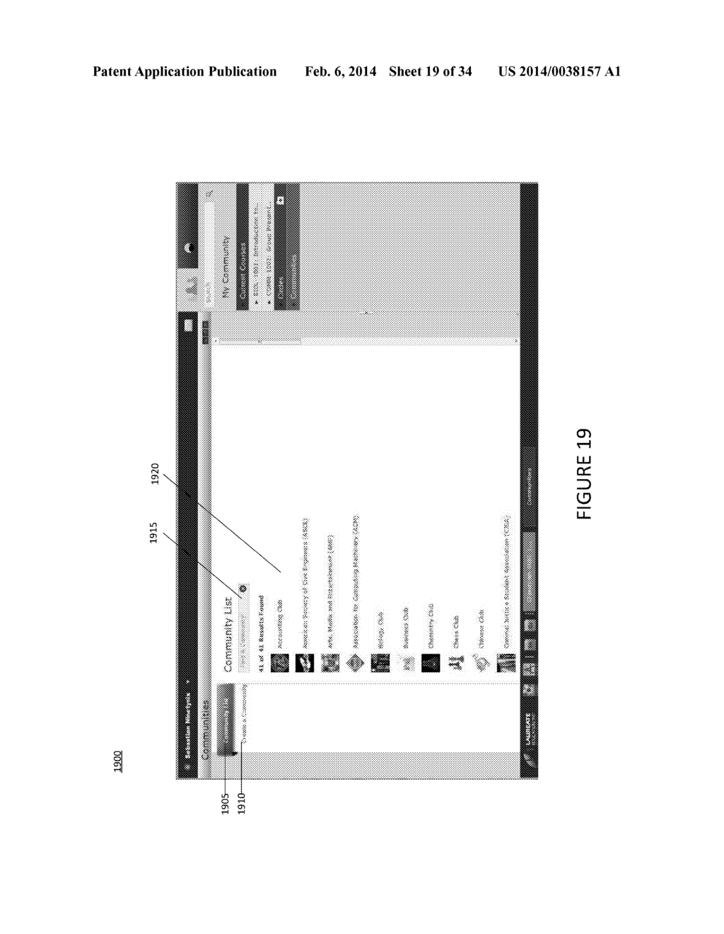 LEARNING SYSTEM AND METHOD THAT PREVENTS COMMUNICATION OF UNAUTHORIZED     CONTENT DURING A LEARNING SESSION - diagram, schematic, and image 20