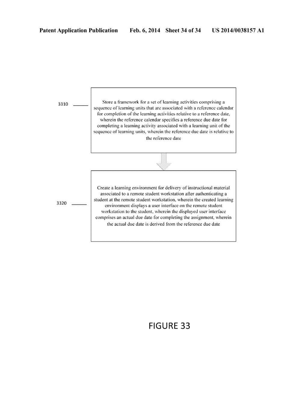 LEARNING SYSTEM AND METHOD THAT PREVENTS COMMUNICATION OF UNAUTHORIZED     CONTENT DURING A LEARNING SESSION - diagram, schematic, and image 35