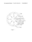 Apparatus and Methodology to Carry Out  Biochemical Testing on  a     Centrifugal Platform Using Flow Splitting Technique diagram and image