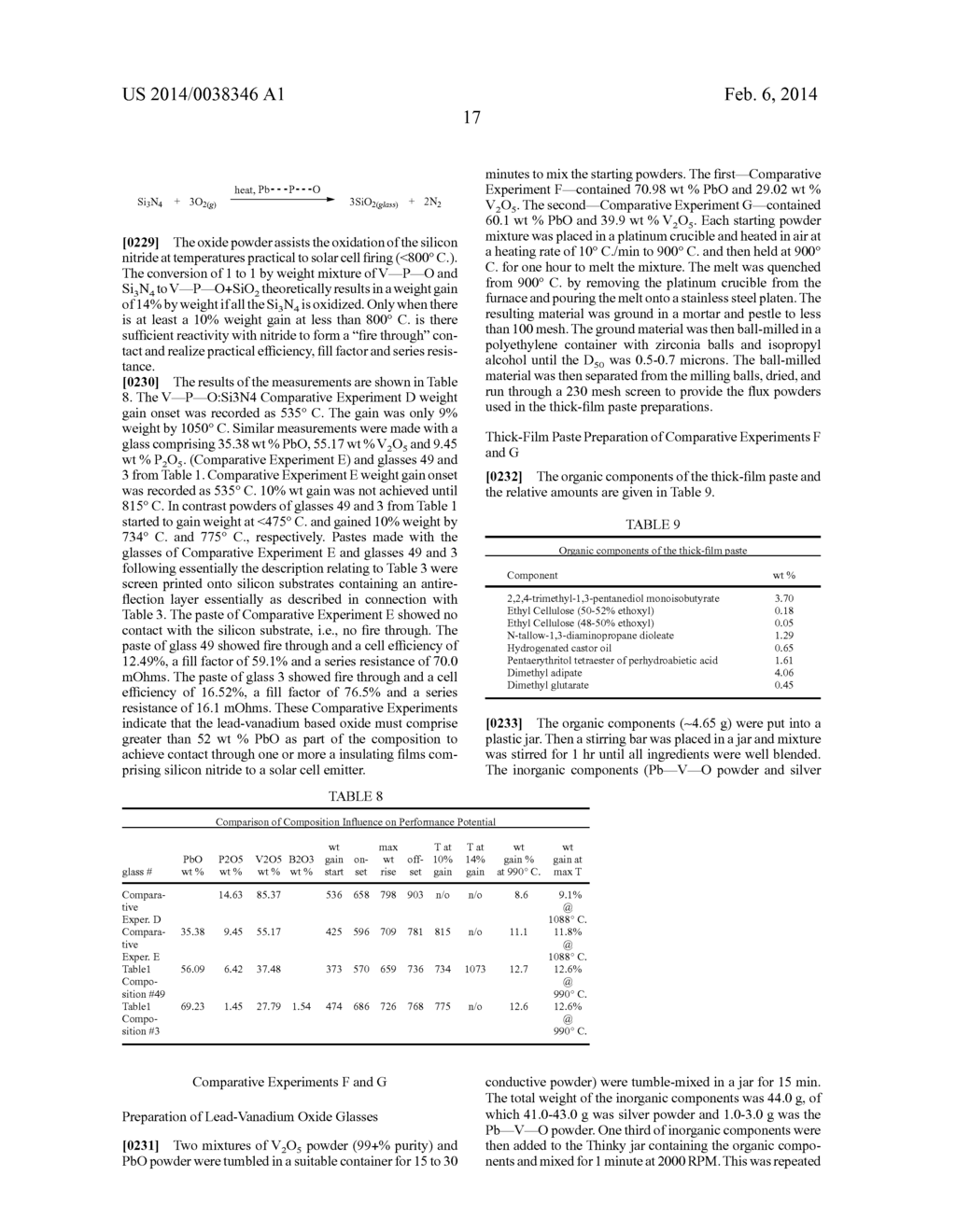 THICK-FILM PASTE CONTAINING LEAD-VANADIUM-BASED OXIDE AND ITS USE IN THE     MANUFACTURE OF SEMICONDUCTOR DEVICES - diagram, schematic, and image 19