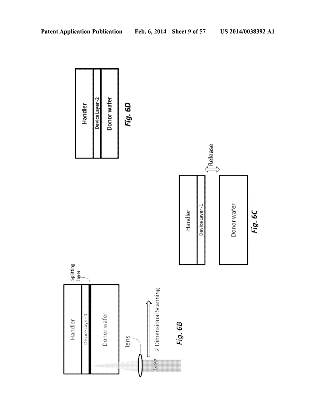 SYSTEMS AND METHODS FOR LASER SPLITTING AND DEVICE LAYER TRANSFER - diagram, schematic, and image 10