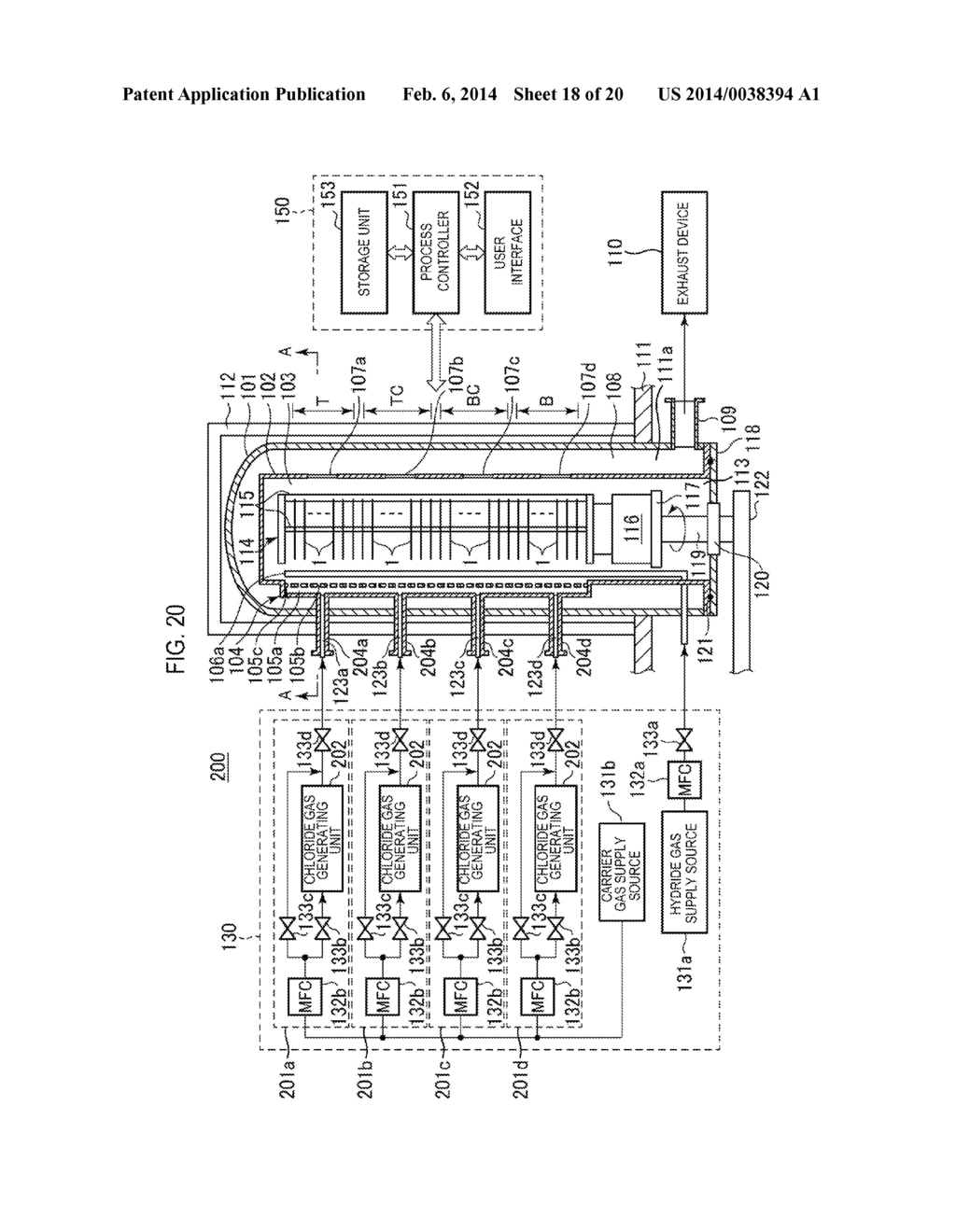 METHOD AND APPARATUS OF FORMING COMPOUND SEMICONDUCTOR FILM - diagram, schematic, and image 19