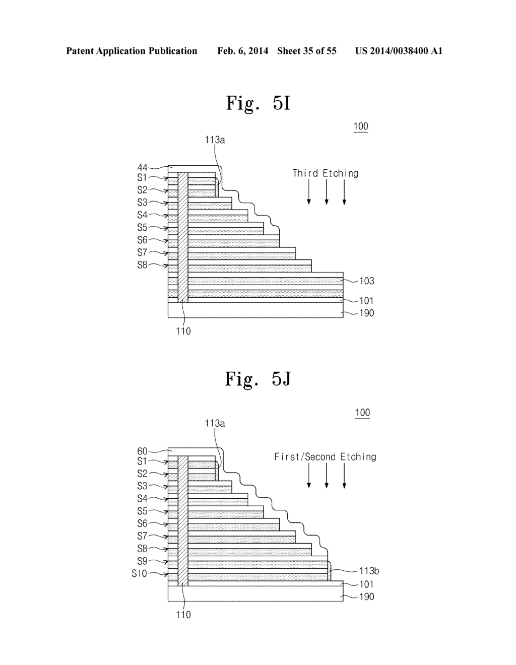 3D SEMICONDUCTOR DEVICES AND METHODS OF FABRICATING SAME - diagram, schematic, and image 36